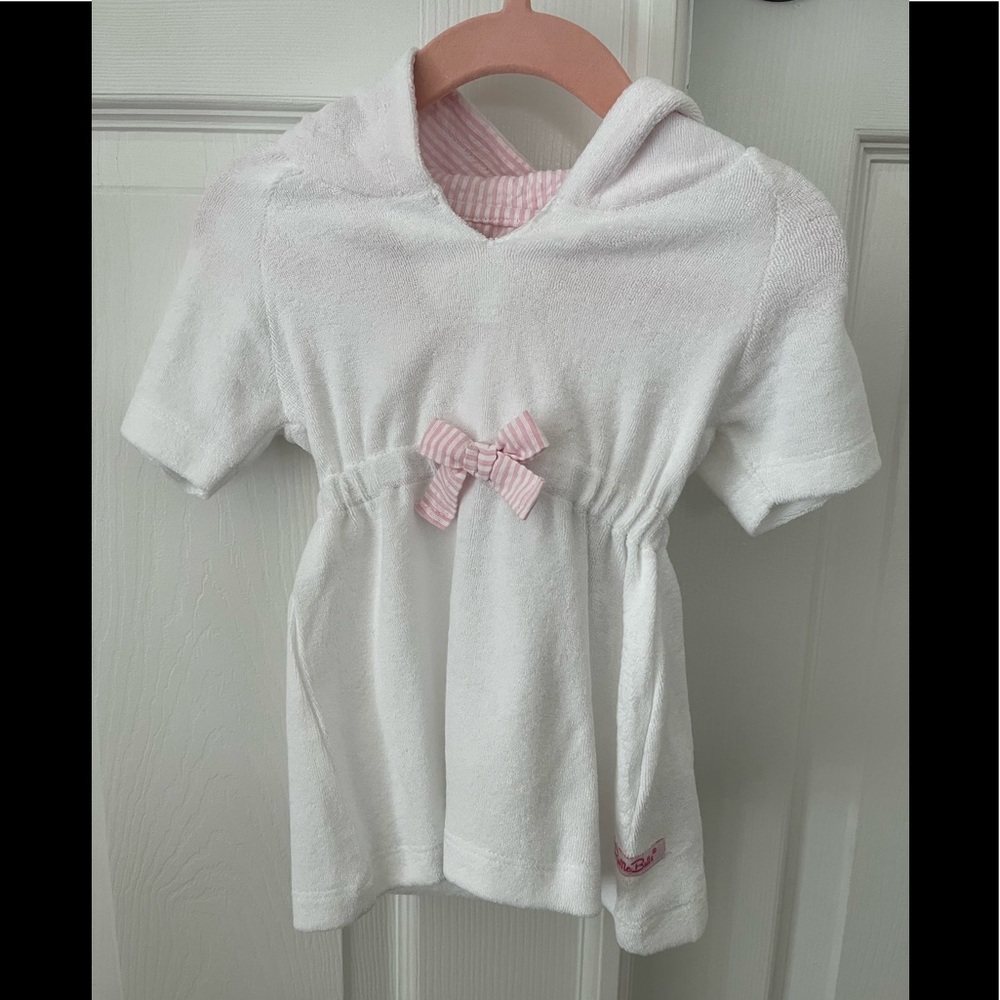 Ruffle Butts Seersucker Terry Cloth Swim Coverup